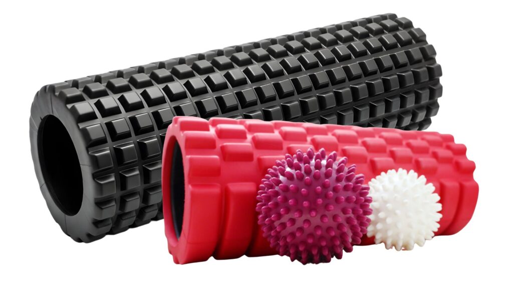 différents types de rouleau de massage pour le basketball